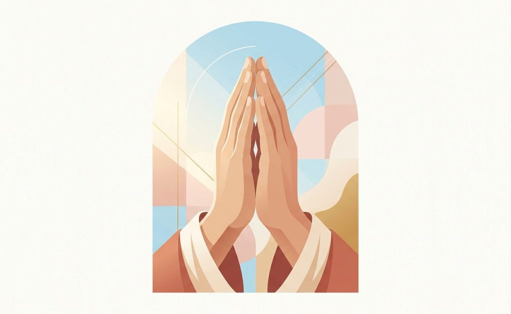 Prières Traditionnelles - Illustration prière catholique